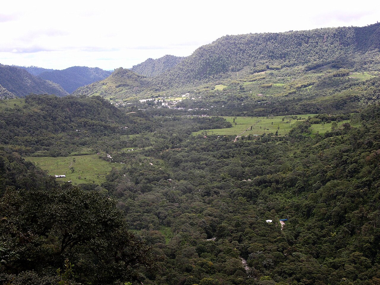 Paisaje natural de Mindo, Ecuador
